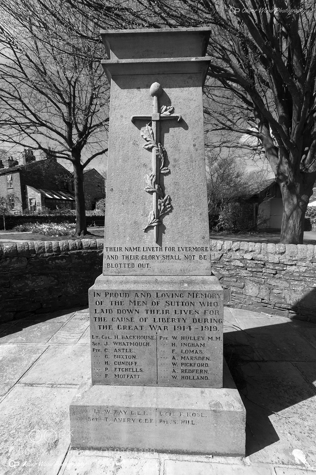 Nikon D200 sample photo. War memorial at sutton photography