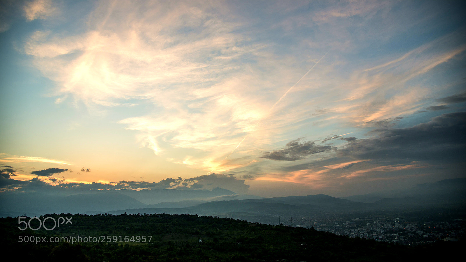 Nikon D750 sample photo. Foggy sunset above the photography