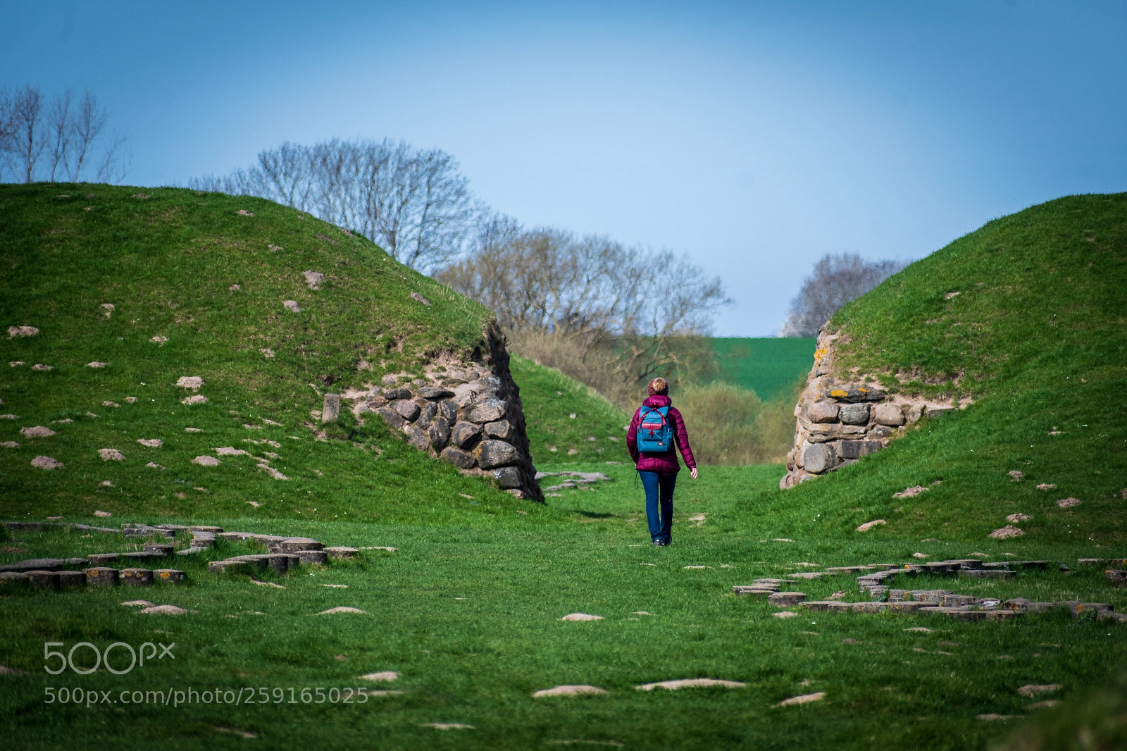 Nikon D500 sample photo. Remains of viking fortress photography