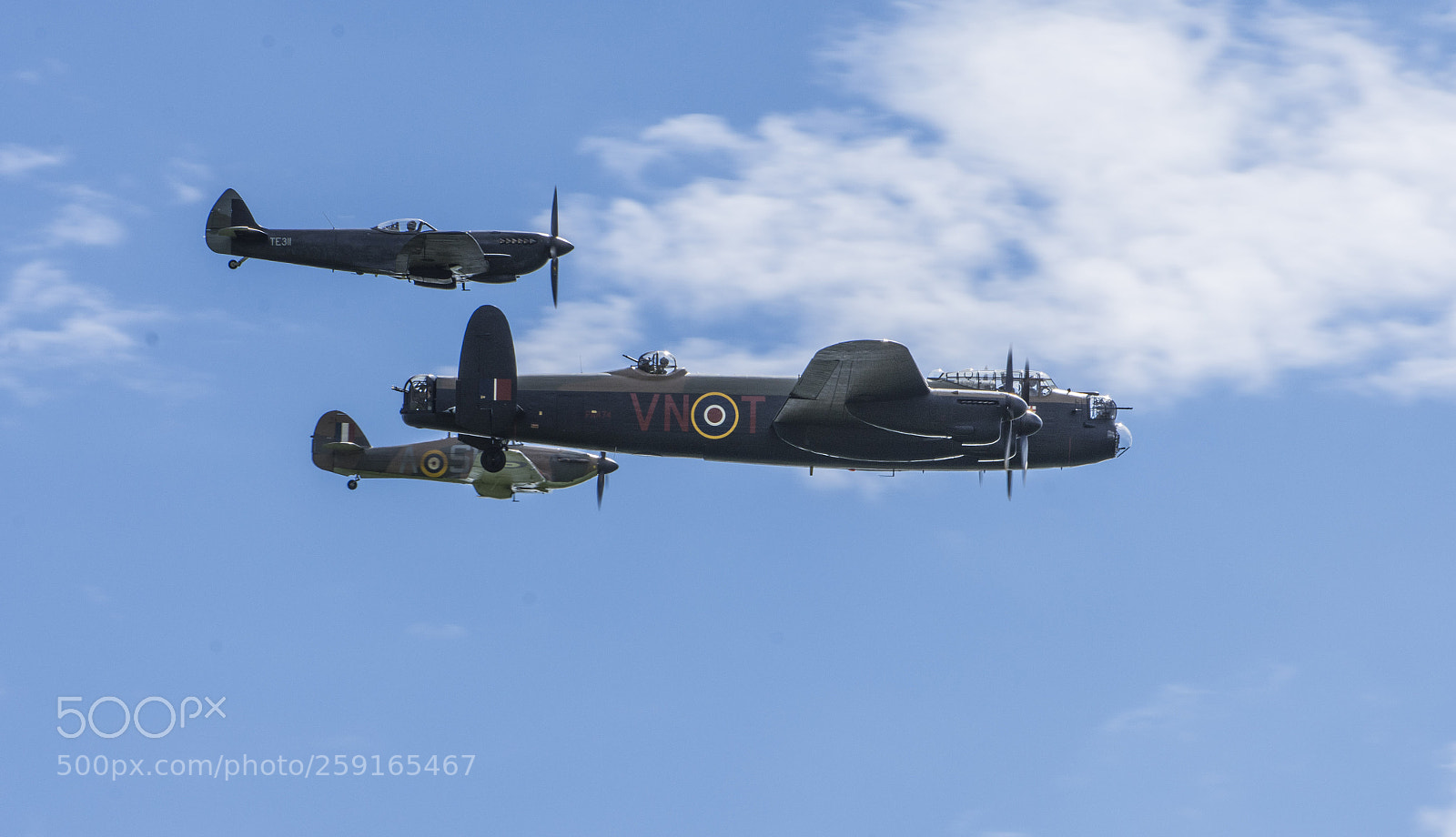Nikon D7200 sample photo. Lancaster, spitfire and hurricane photography