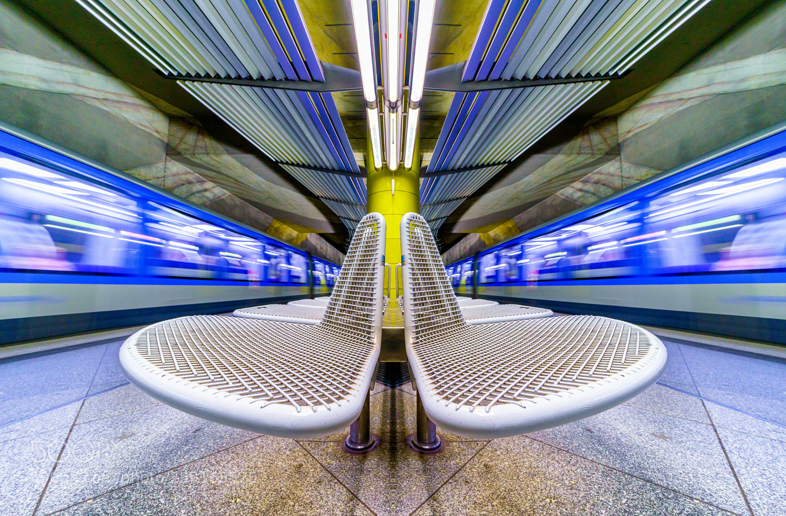 Sony a7R II sample photo. Moving trains photography