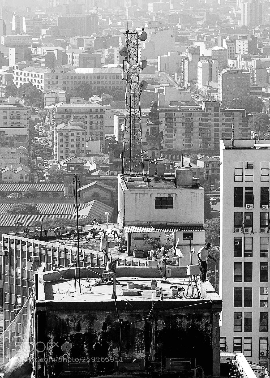 Canon EOS 6D sample photo. Working in heights photography