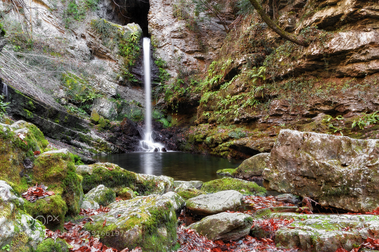Canon EOS 70D sample photo. Waterfall photography