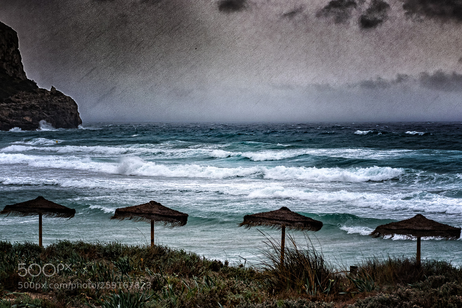 Nikon D5500 sample photo. Incoming storm photography