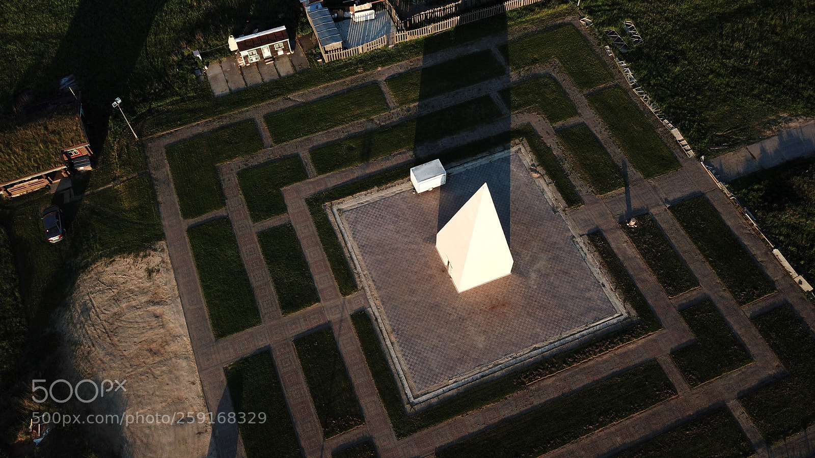DJI FC220 sample photo. The pyramid photography