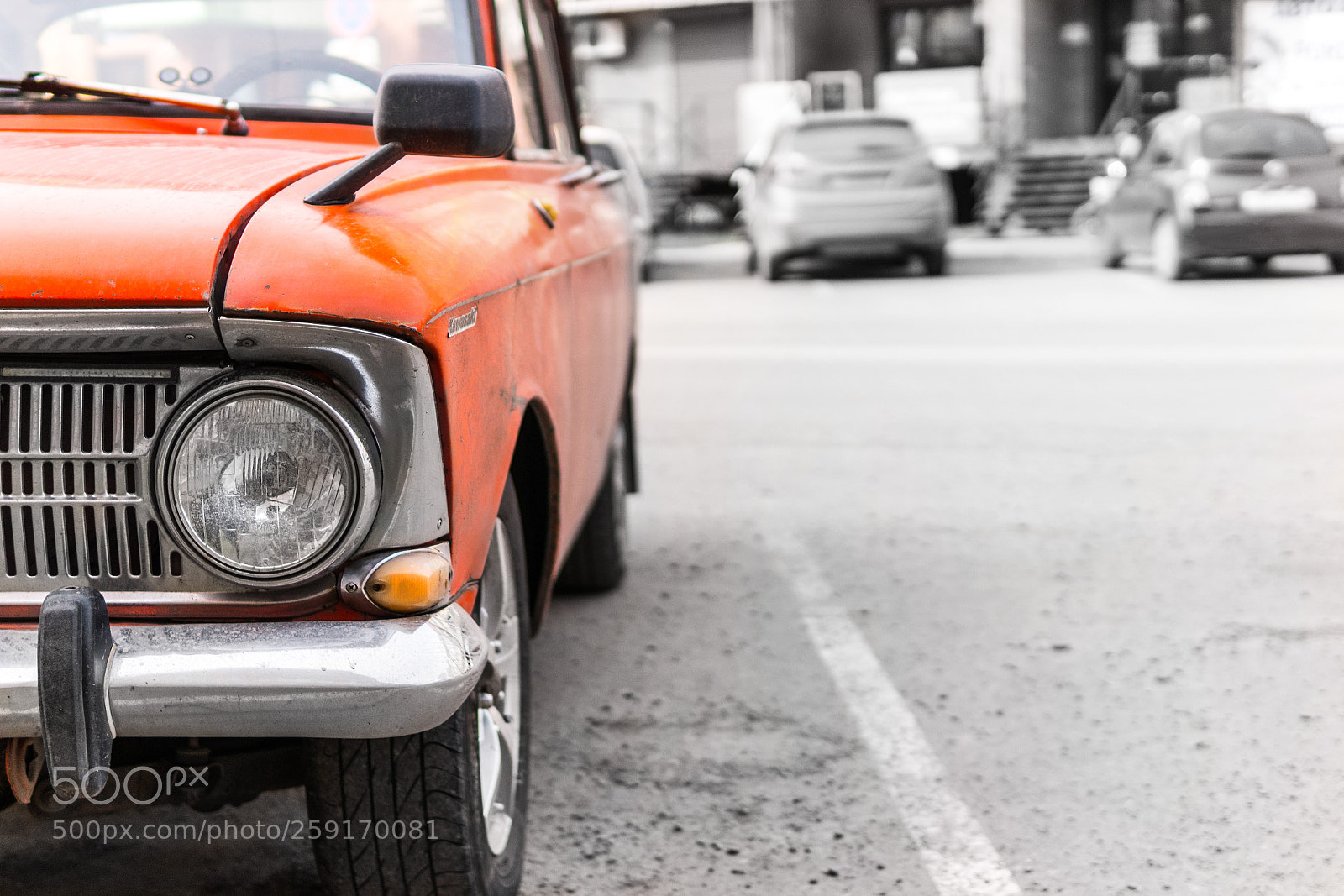 Sony a6300 sample photo. Moskvich 412 photography