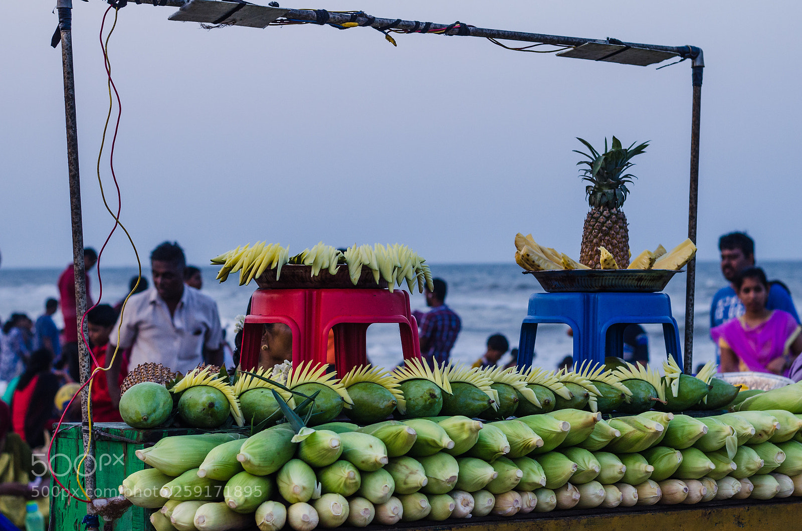 Nikon D5100 sample photo. Beach snacks photography