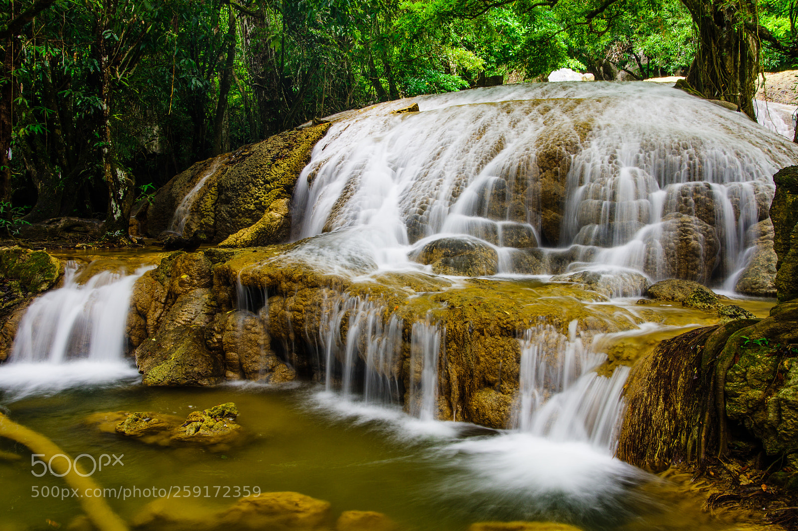 Pentax K-3 II sample photo. Waterfall photography