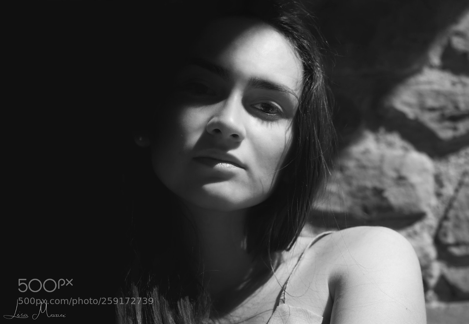 Canon EOS 750D (EOS Rebel T6i / EOS Kiss X8i) sample photo. Self-portrait in black and photography
