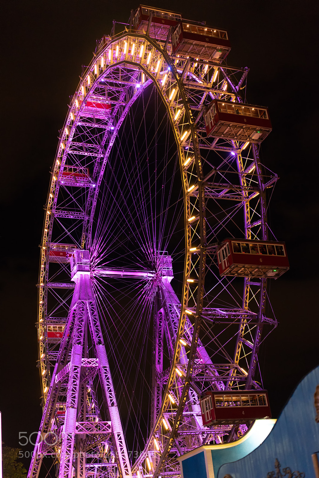 Sony a7 II sample photo. Ferris wheel photography
