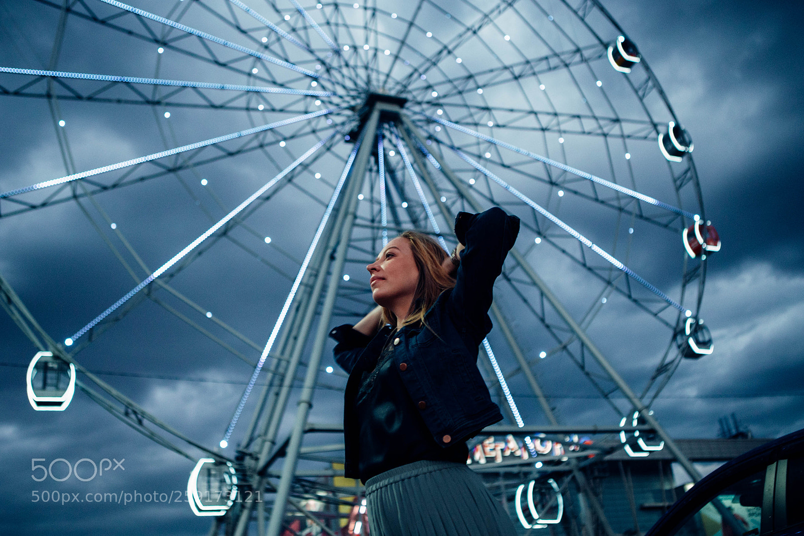 Canon EOS 6D sample photo. Ferris wheel photography