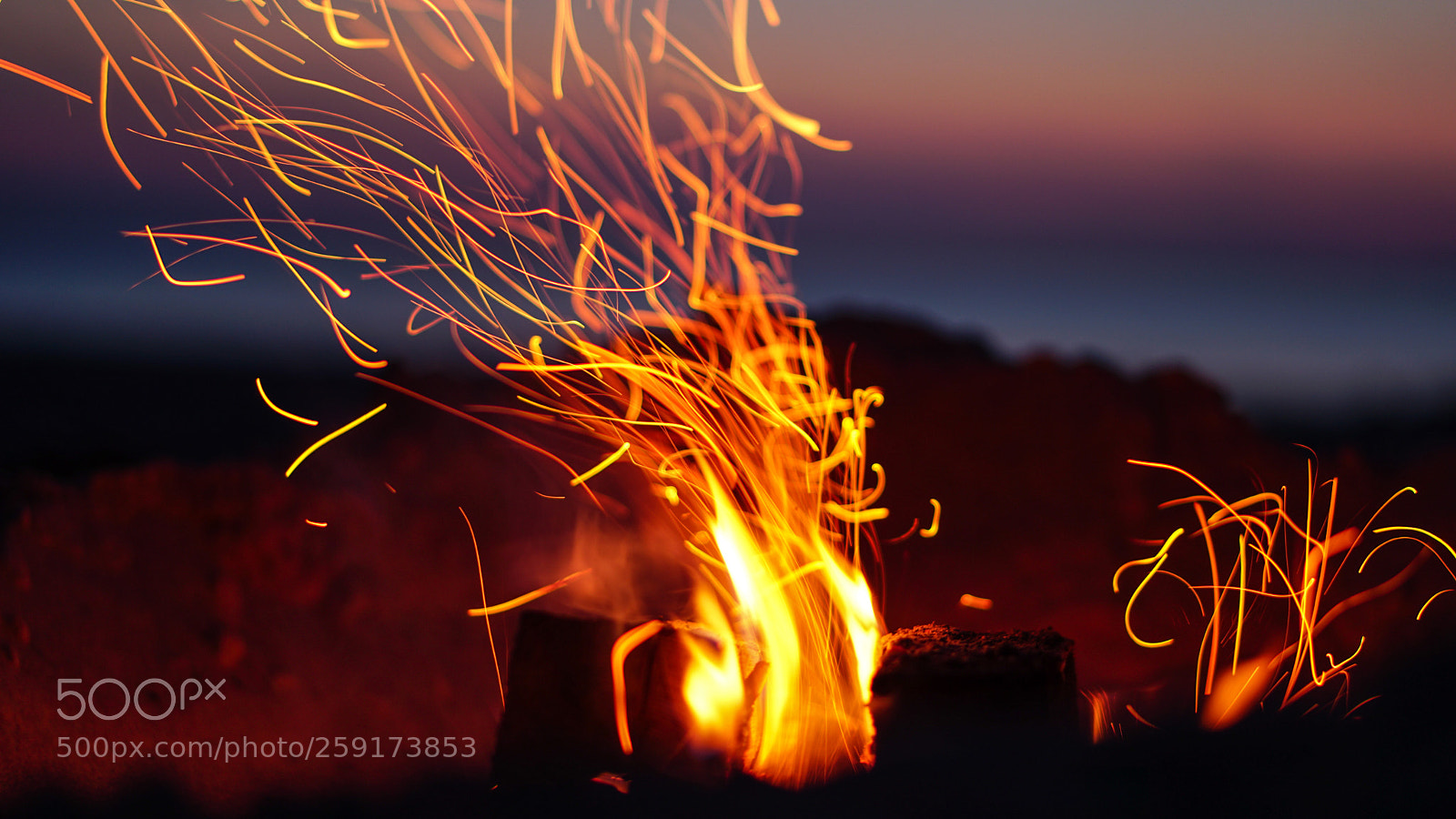 Sony a6300 sample photo. Campfire photography