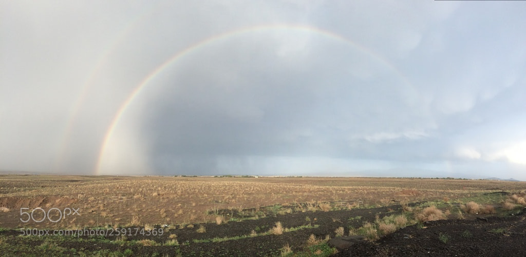 Apple iPhone 5s sample photo. Rainbow takbiri photography
