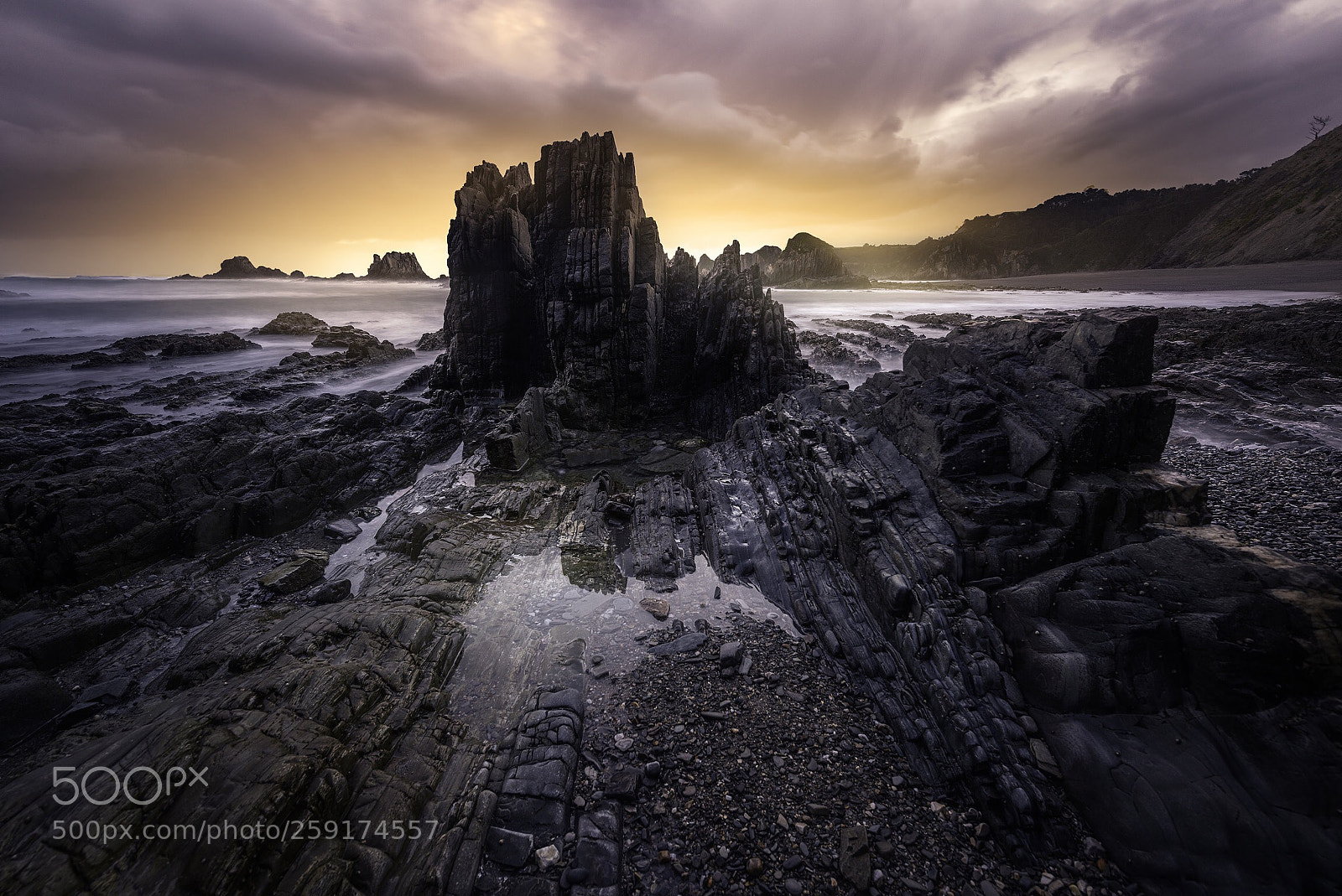 Nikon D810 sample photo. Gueirúa sunrise photography
