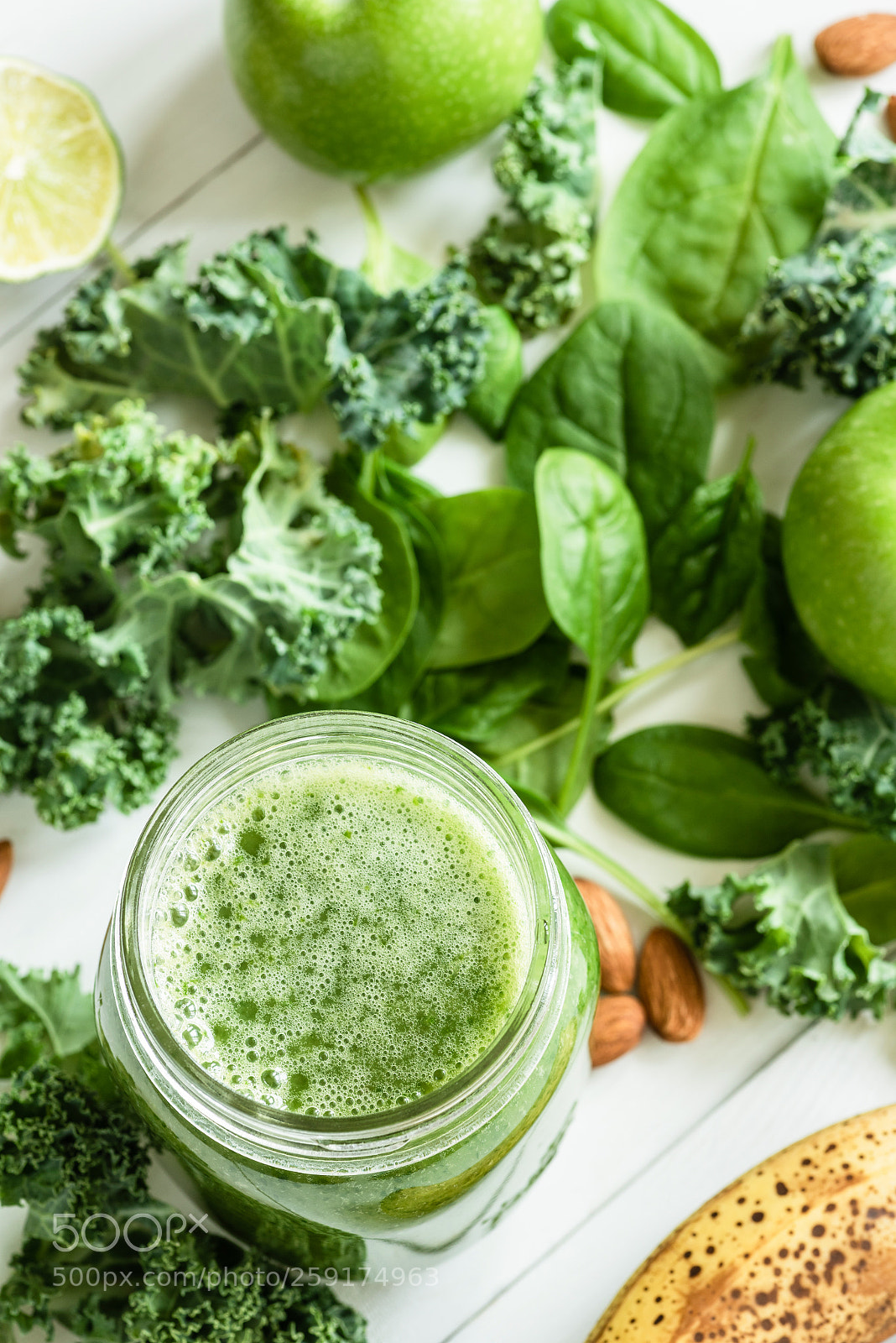 Nikon D810 sample photo. Green detox smoothie or photography