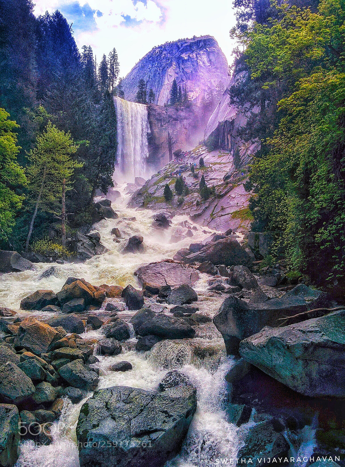LG Nexus 5 sample photo. Vernal falls photography