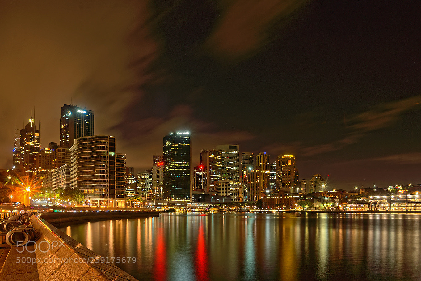 Sony SLT-A77 sample photo. Sydney skyline at night photography