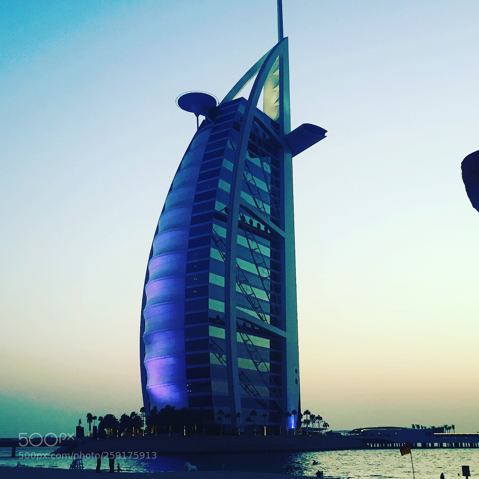 Apple iPhone 6 sample photo. Burj al arab photography