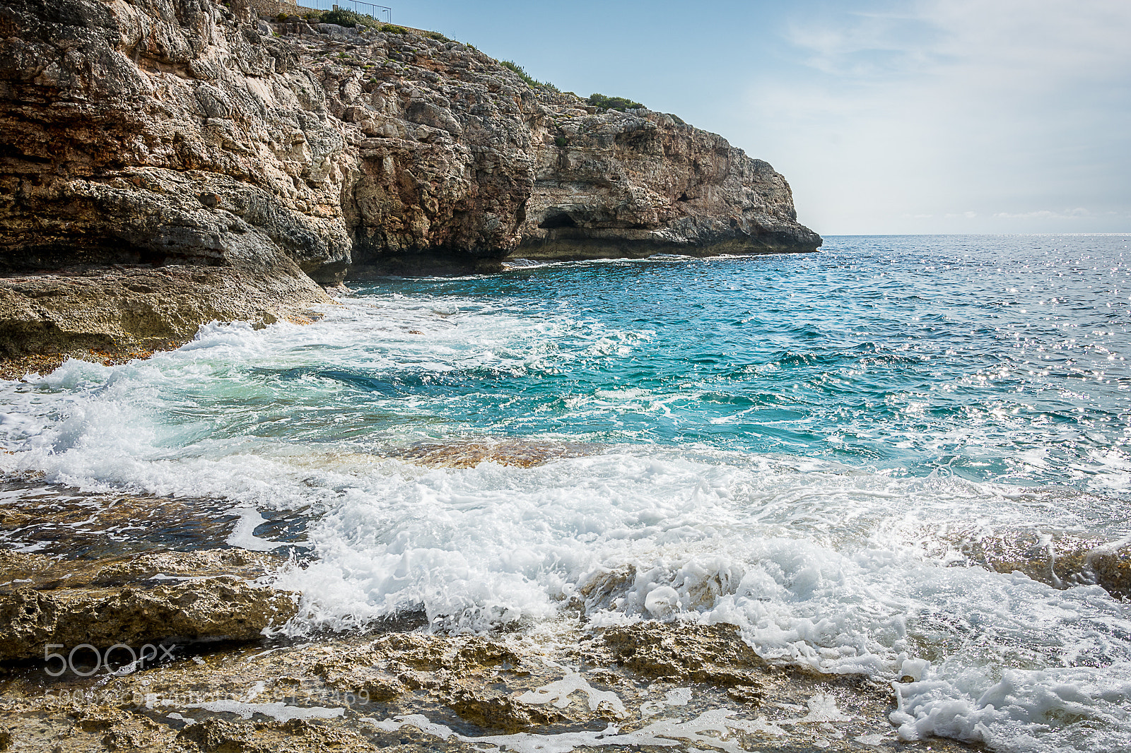 Nikon D7100 sample photo. Crique porto cristo majorque photography