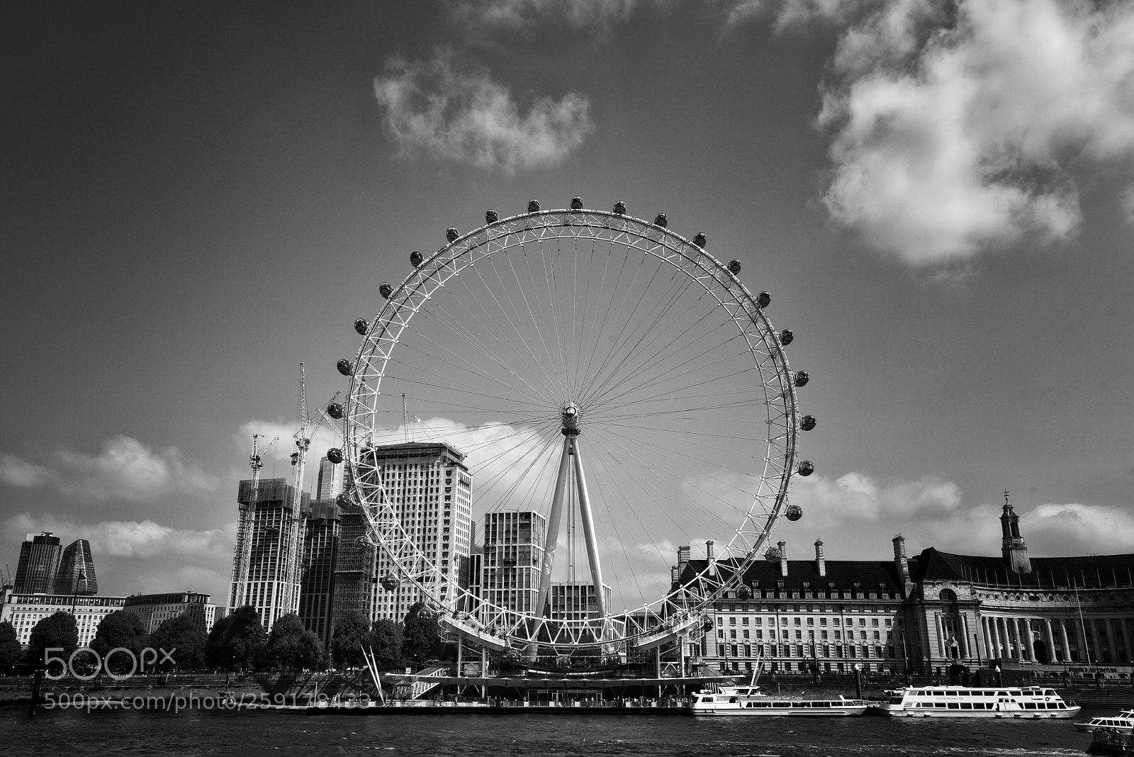 Nikon D750 sample photo. London eye photography