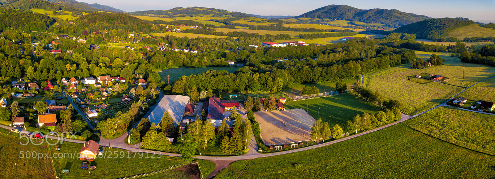 DJI FC220 sample photo. Frenstat - jizdarna photography