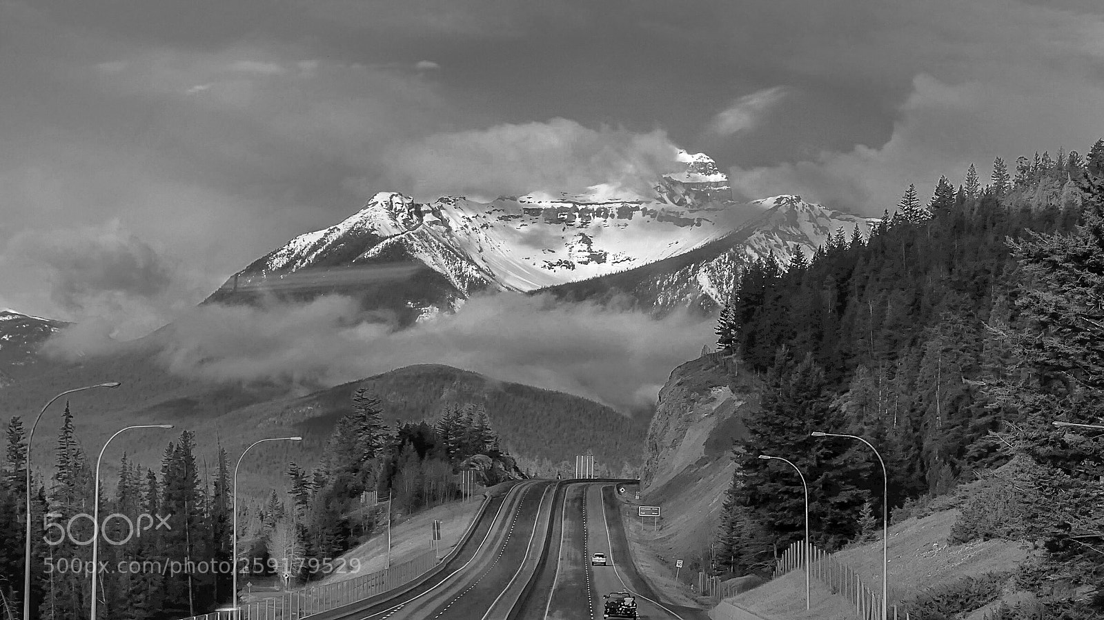Panasonic Lumix DMC-FZ300 sample photo. Highway to rocky mountains photography