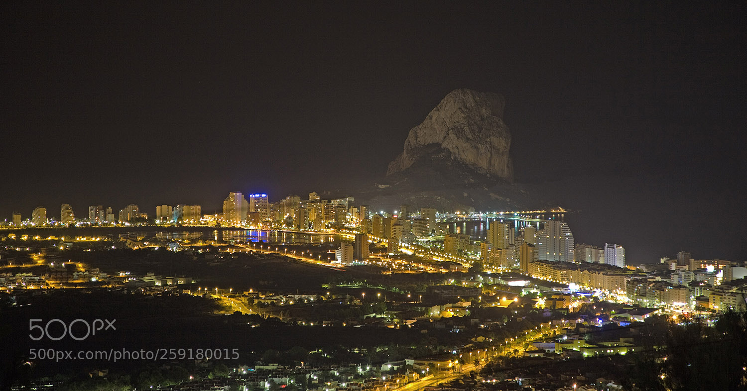Canon EOS 50D sample photo. Calpe espagne photography