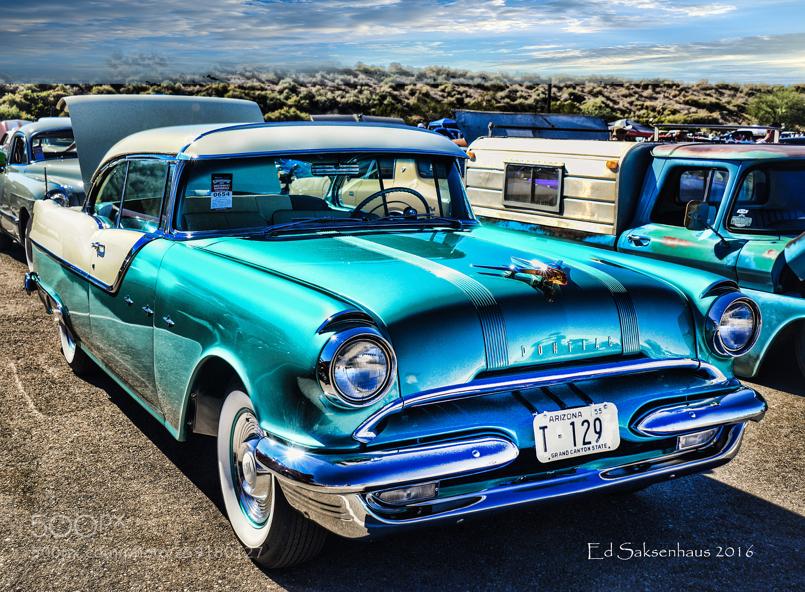 Nikon D800 sample photo. 1955 pontiac photography