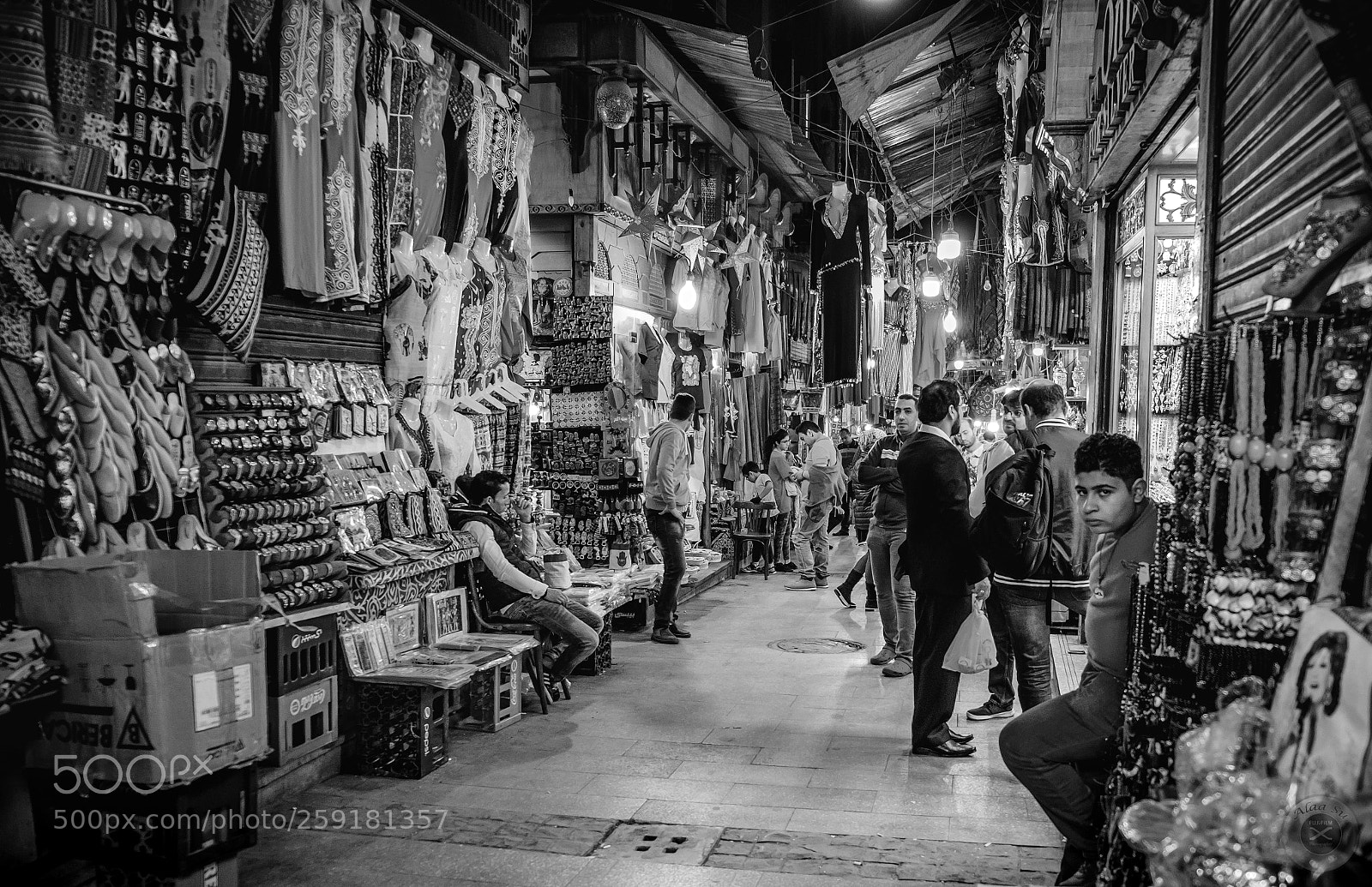 Fujifilm X-E3 sample photo. Inside khan el-khalili area photography