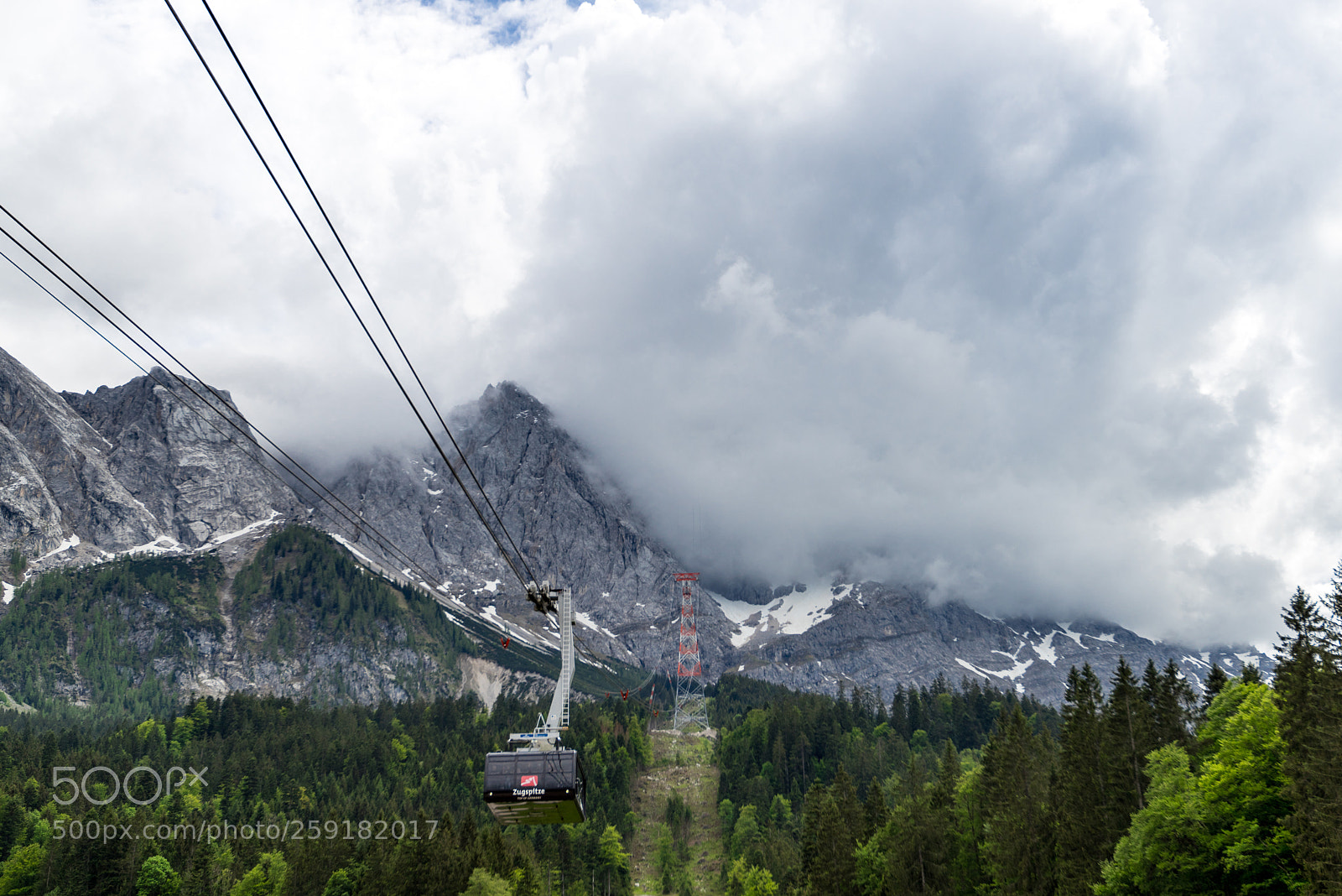 Sony a7R sample photo. Zugspitzbahn photography