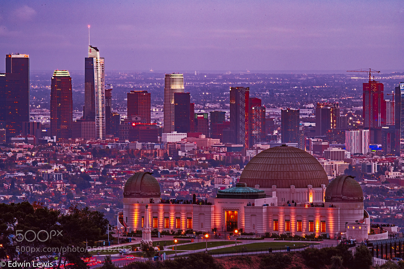 Nikon D850 sample photo. Griffith park observatory and photography
