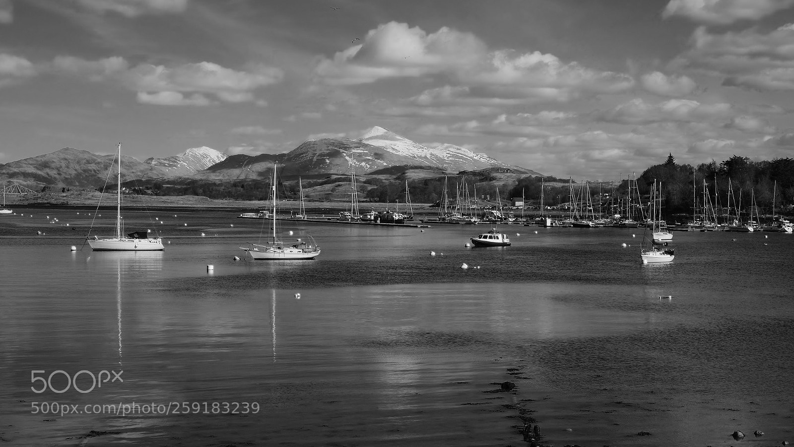 Fujifilm X-E1 sample photo. Dunstaffnage marina photography