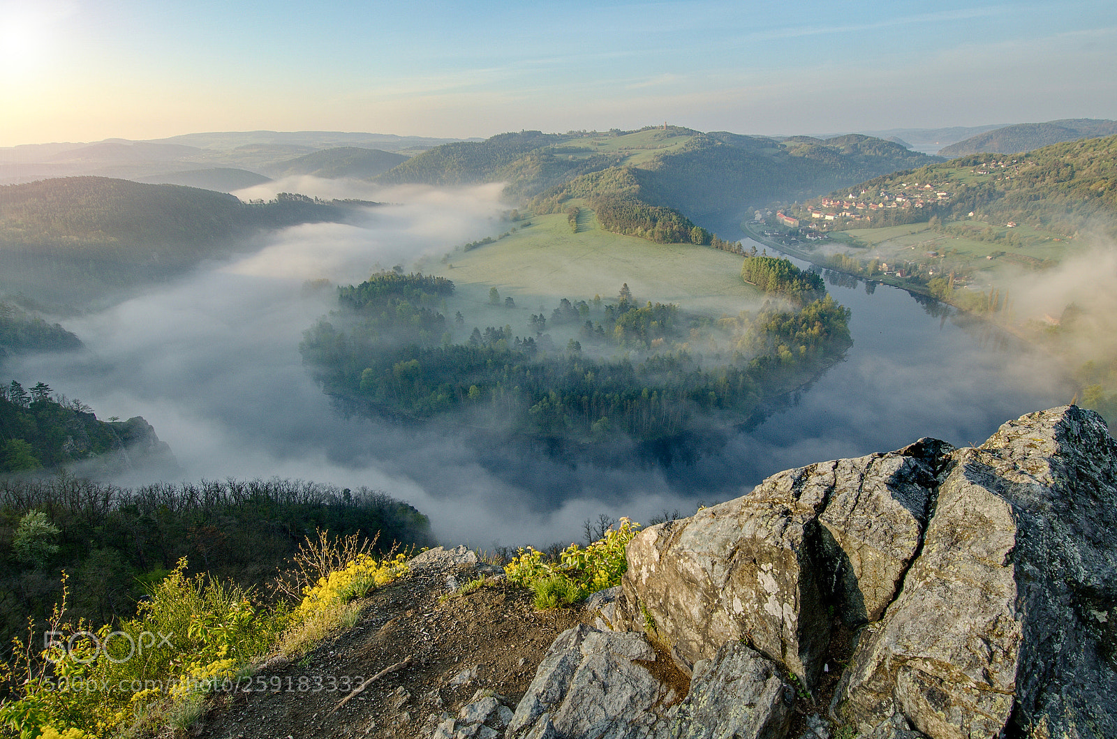 Nikon D5100 sample photo. Meander of the vltava photography