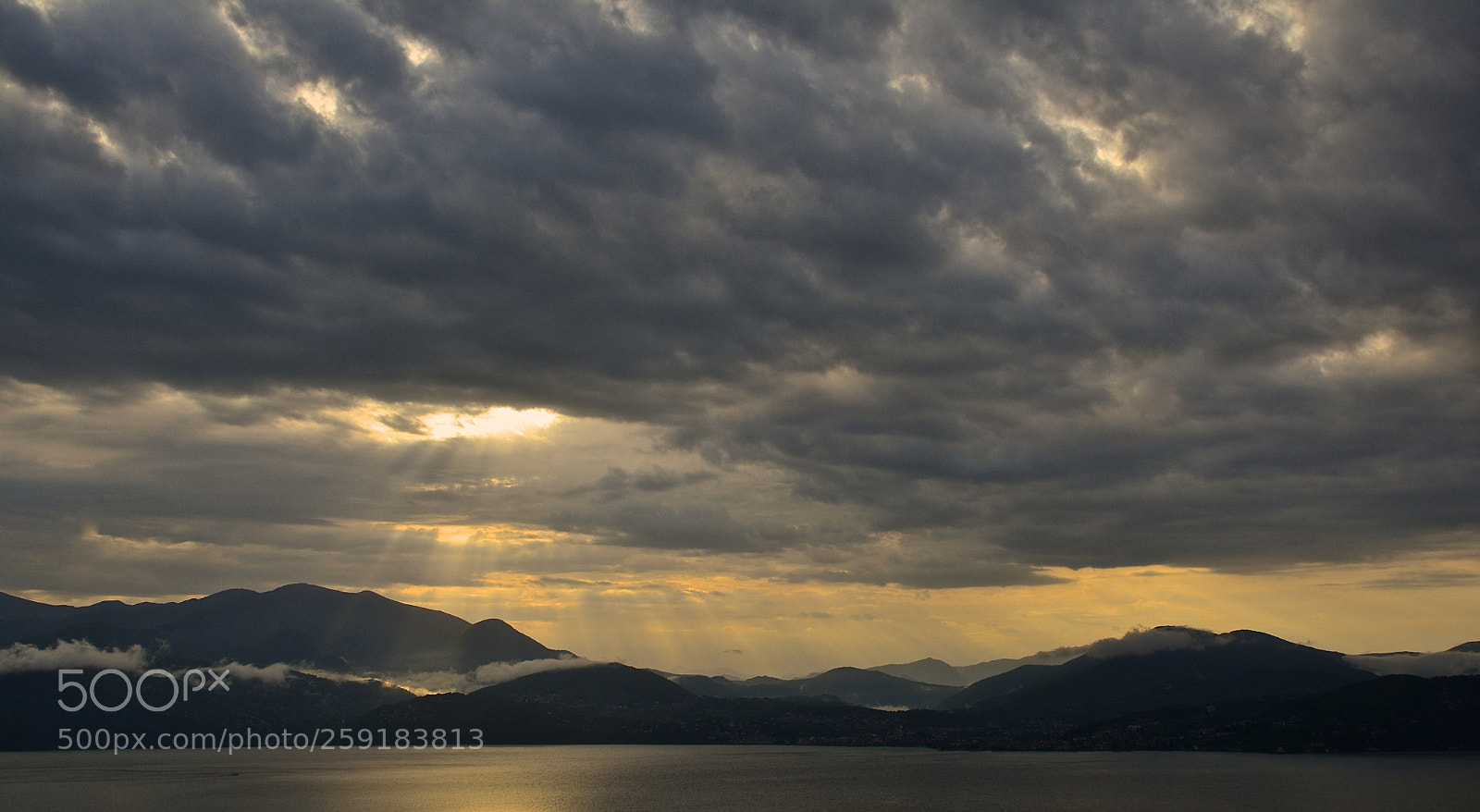 Nikon D7100 sample photo. Lago maggiore sunrise photography