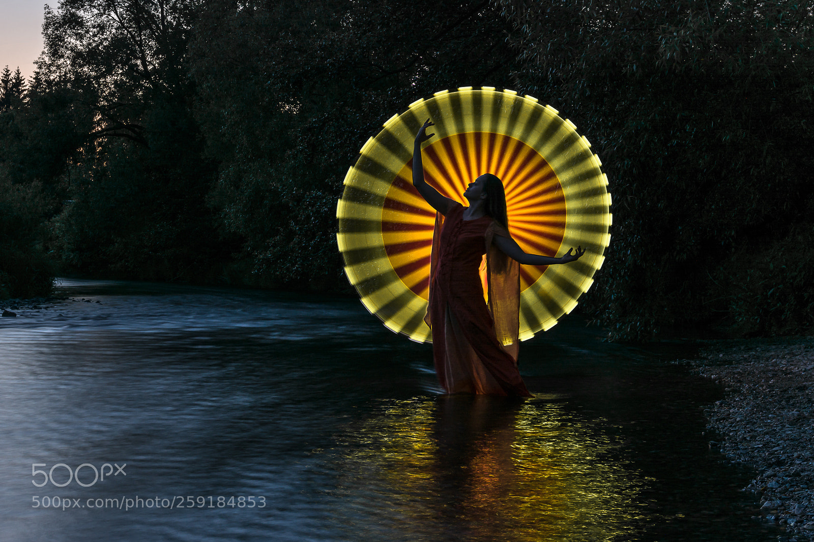 Nikon D7100 sample photo. Lightpainting flash photography