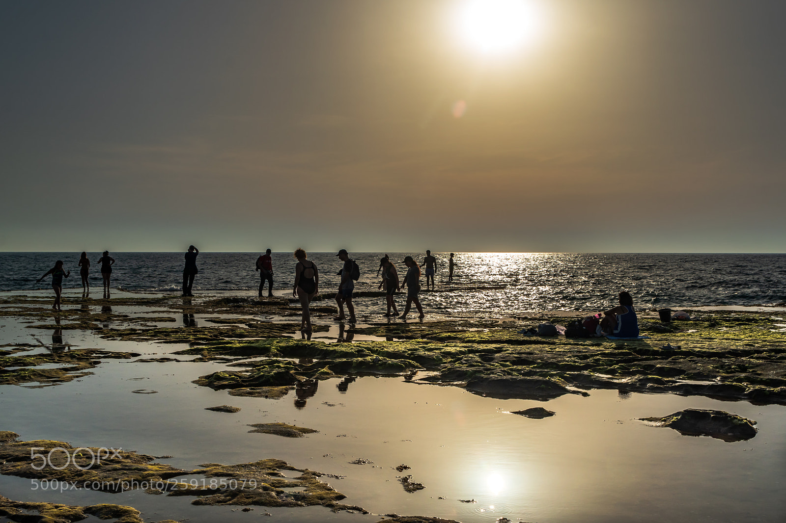 Nikon D5500 sample photo. Sunset palmahim 1 photography