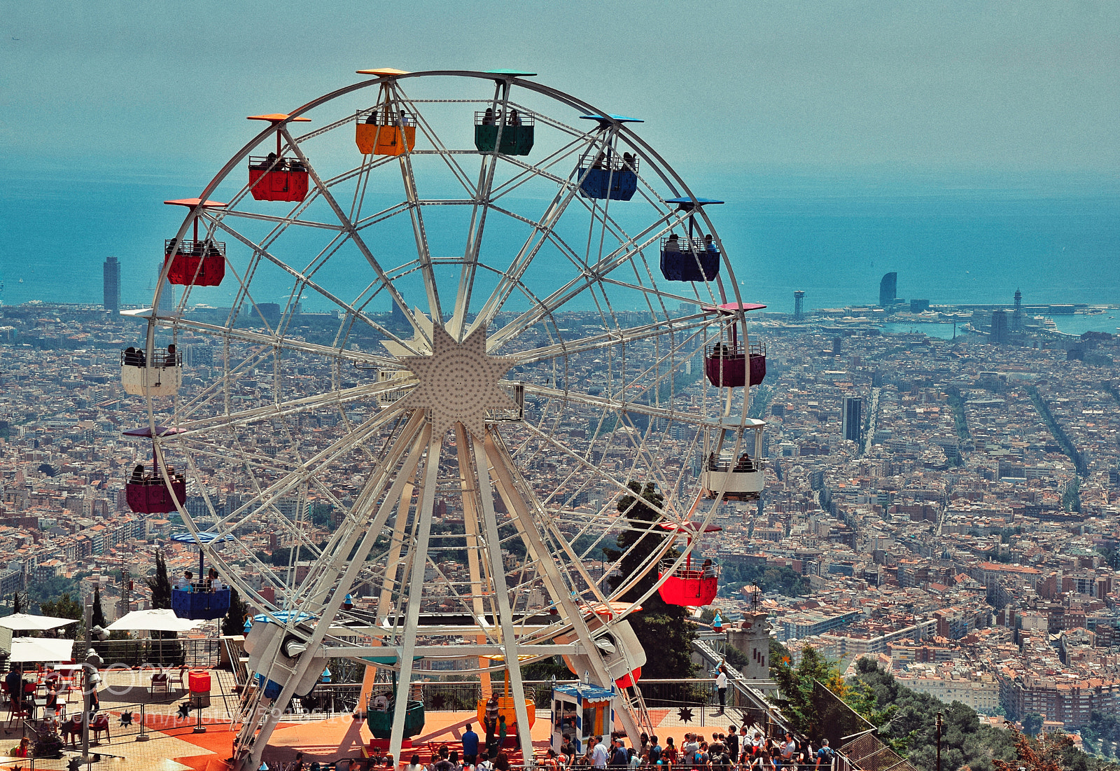 Nikon D5300 sample photo. Parc del tibidabo photography