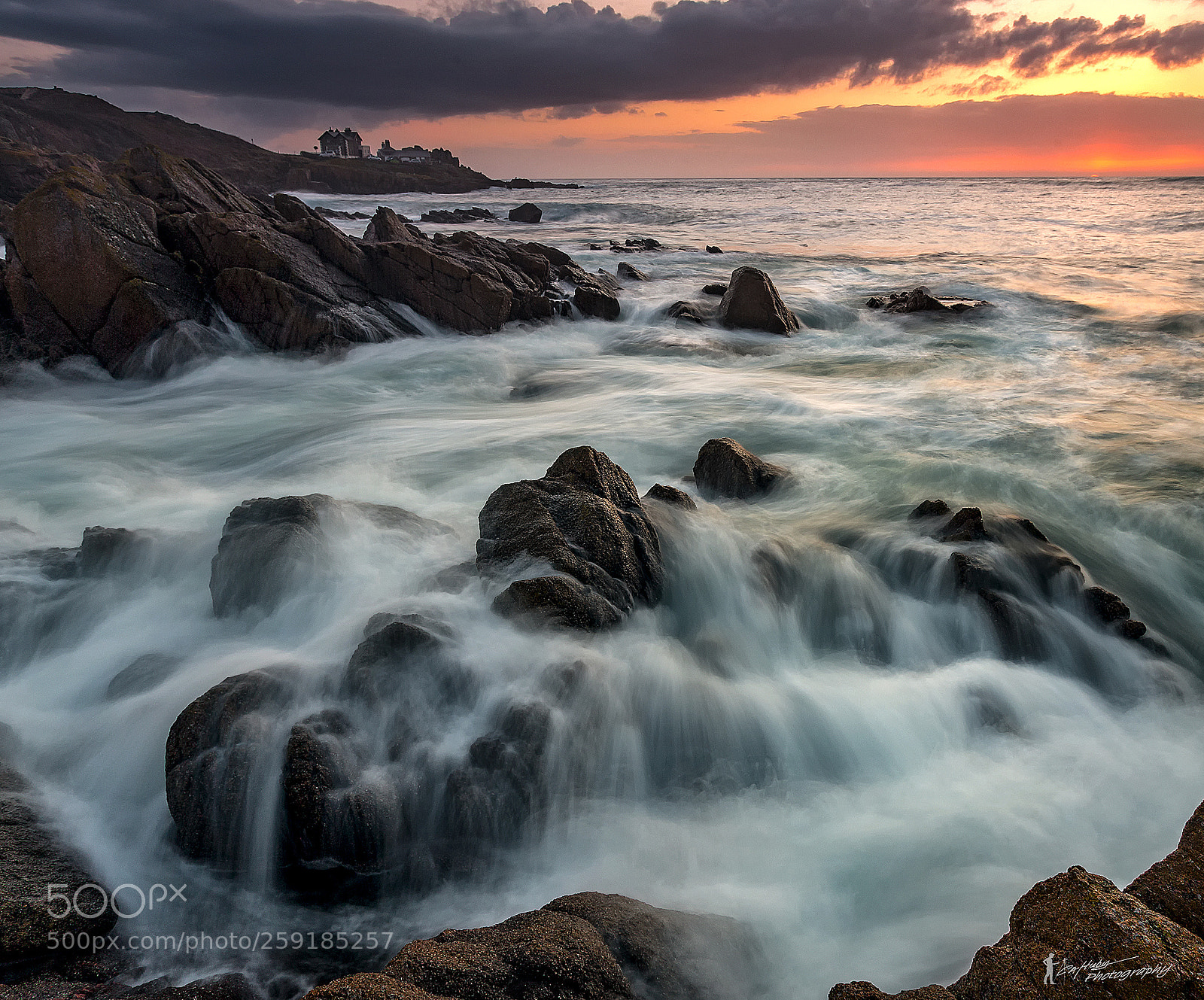 Canon EOS 6D sample photo. Sunset waves photography