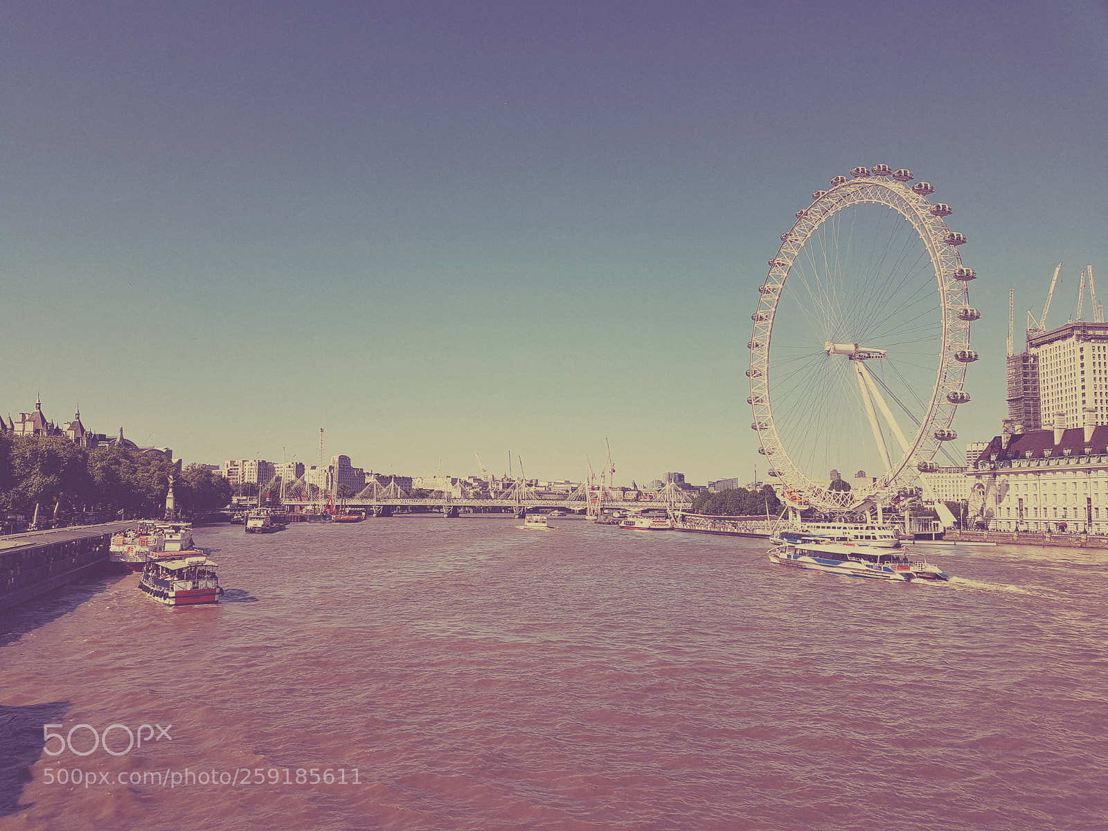 Samsung Galaxy S7 sample photo. London eye photography