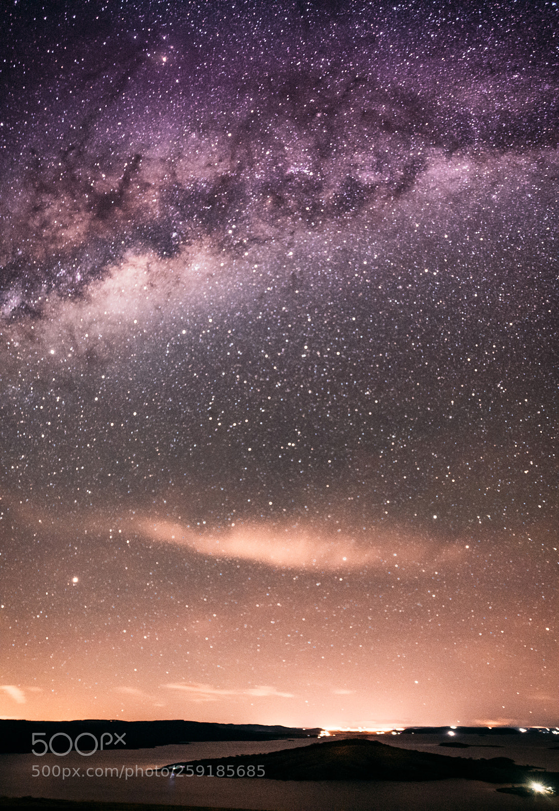 Nikon D500 sample photo. Purple galaxy photography
