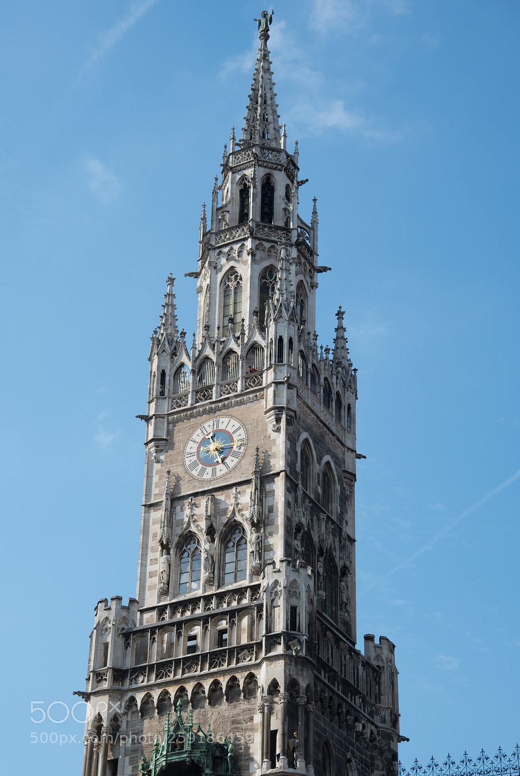 Nikon D750 sample photo. 2018_05_munich_city_hall_tower photography