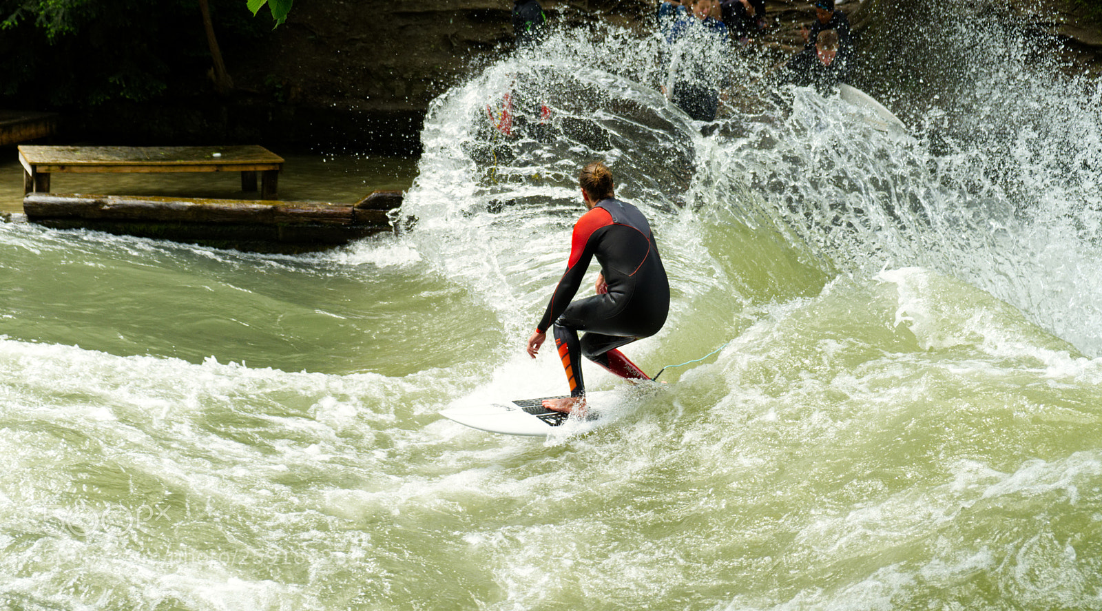 Fujifilm X-T20 sample photo. Eisbachsurfer photography
