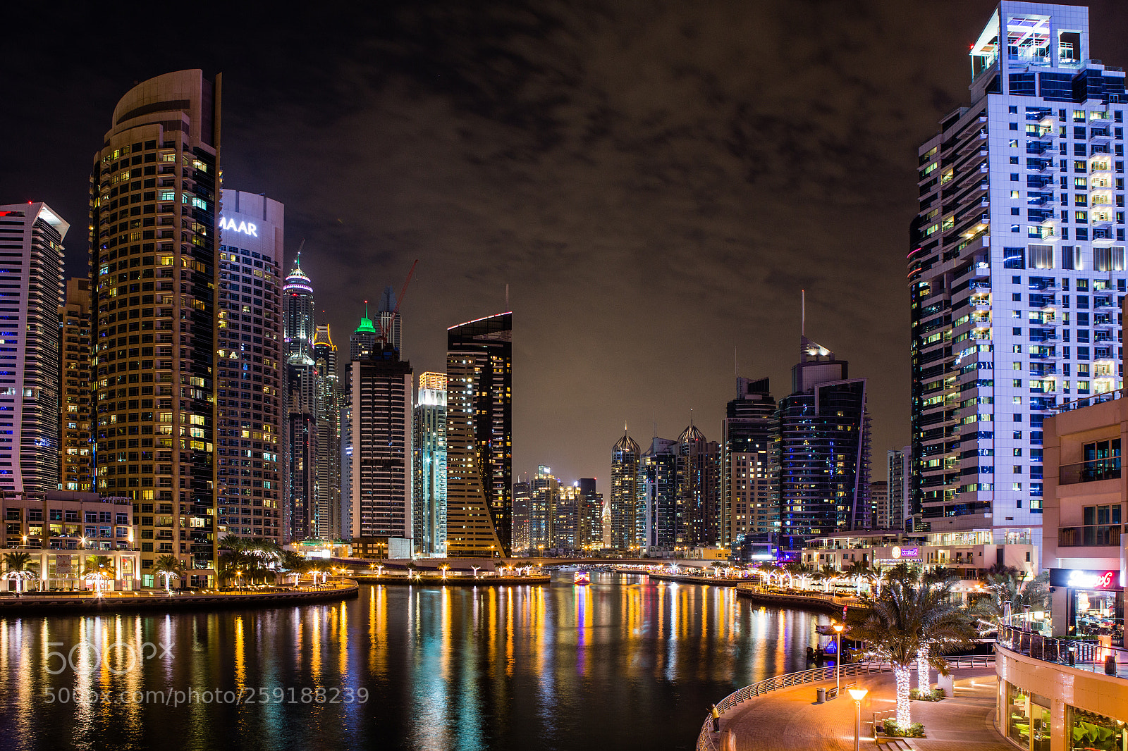 Canon EOS 6D sample photo. Marina midnight photography