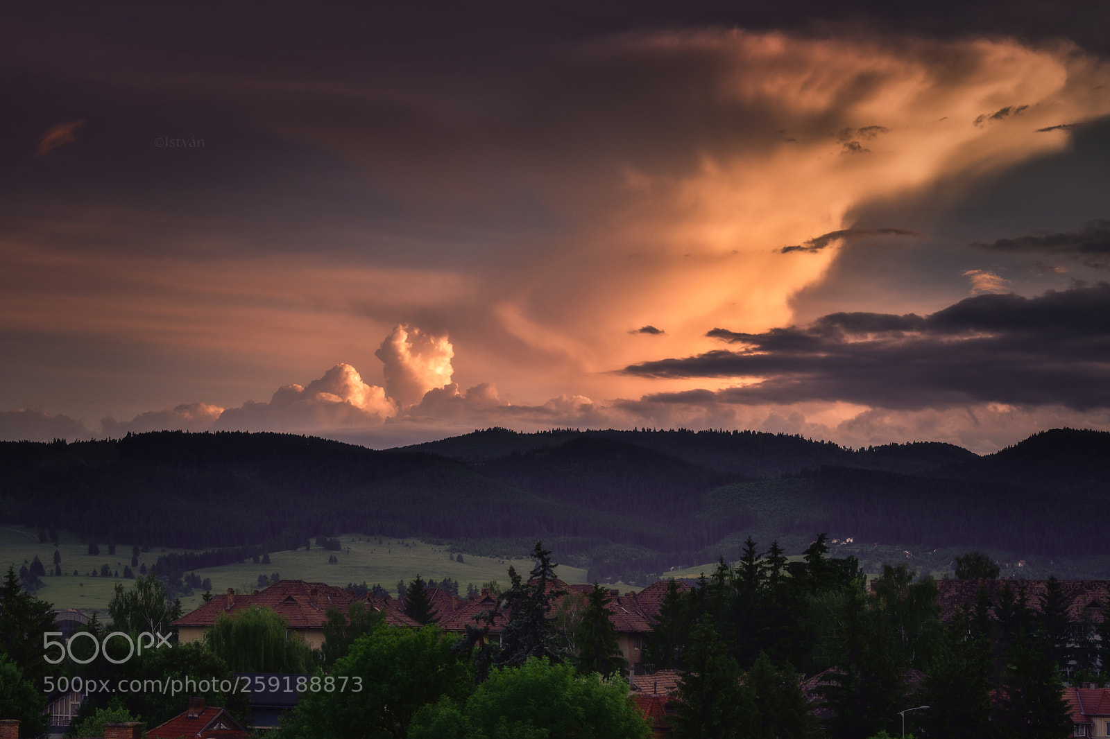 Nikon D7200 sample photo. Evning sky paint ii photography