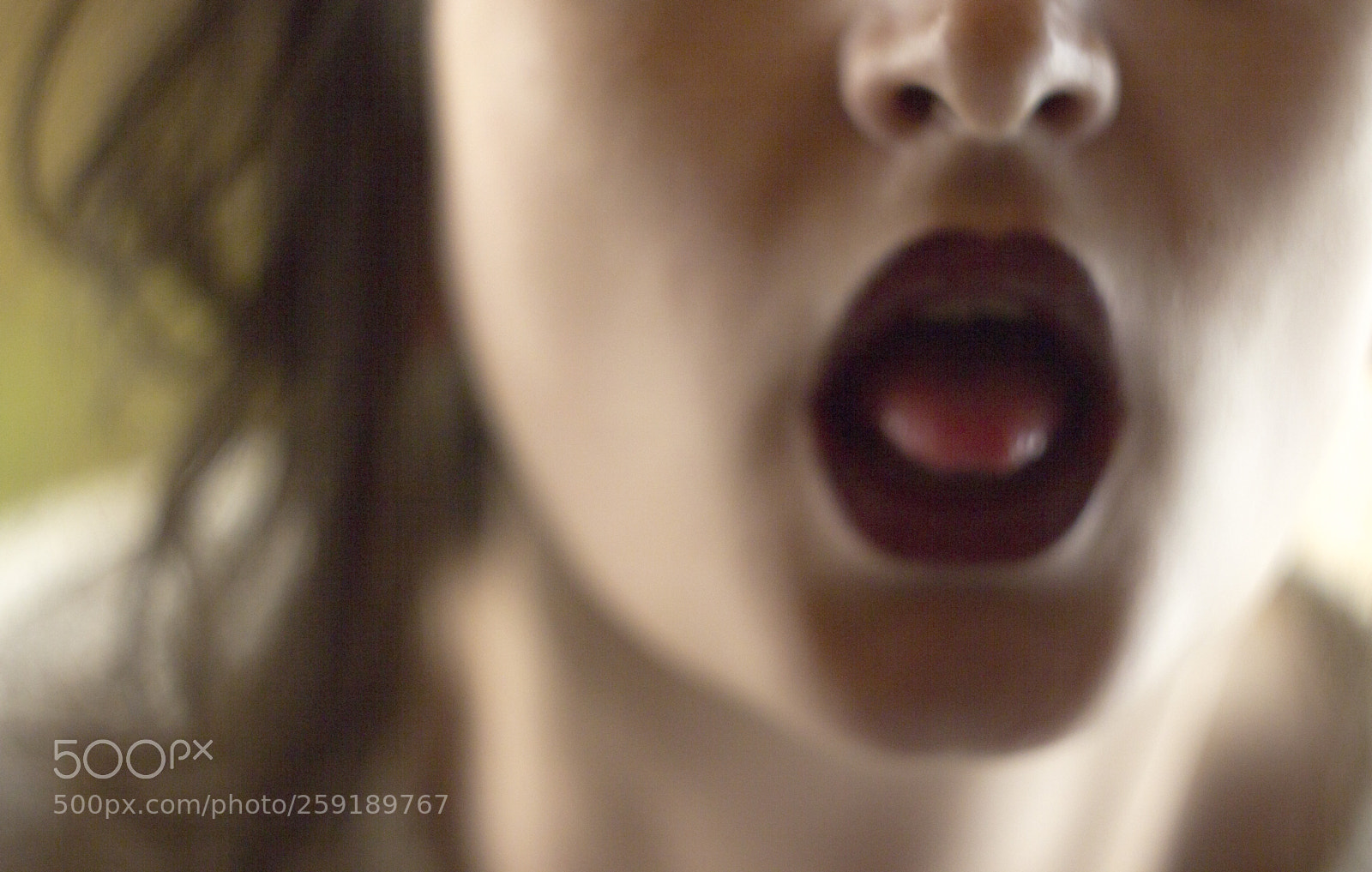 Canon EOS 600D (Rebel EOS T3i / EOS Kiss X5) sample photo. Lips, nose and tongue photography