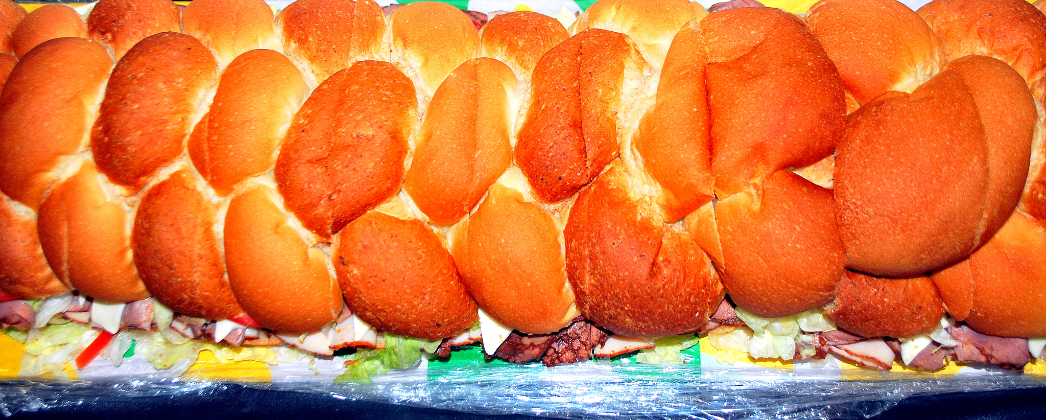 Nikon D60 sample photo. Sub club sandwich abstract. photography