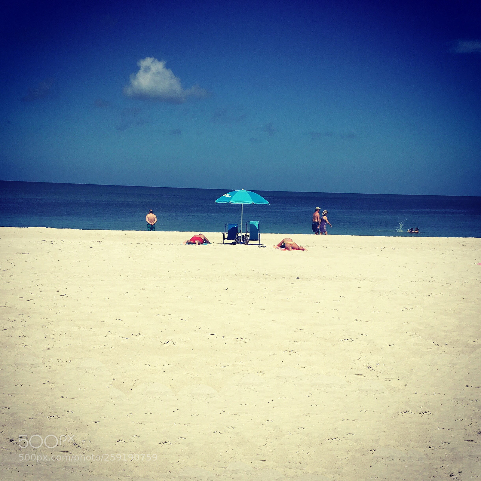 Apple iPhone 6s sample photo. Umbrella blue photography