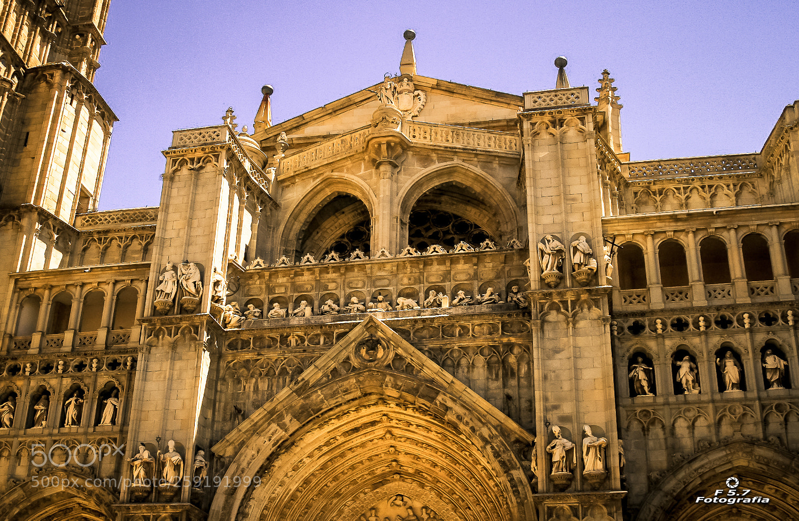 Canon EOS 7D sample photo. Catedral de toledo photography