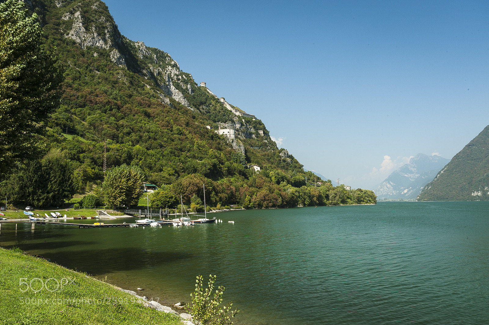 Nikon D700 sample photo. Lago di idro photography