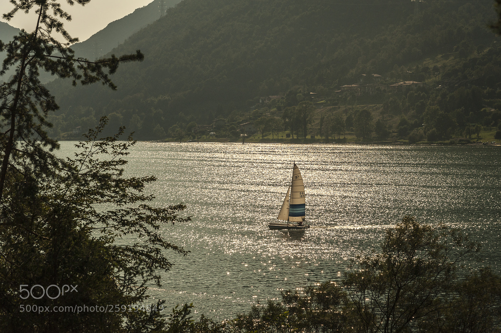 Nikon D700 sample photo. Lago di idro photography